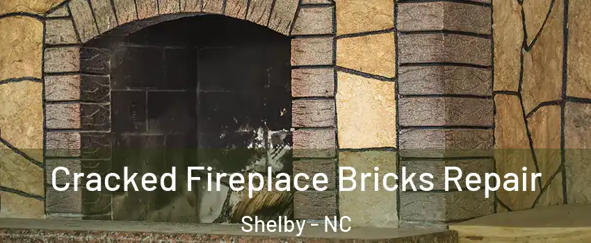  Cracked Fireplace Bricks Repair Shelby - NC