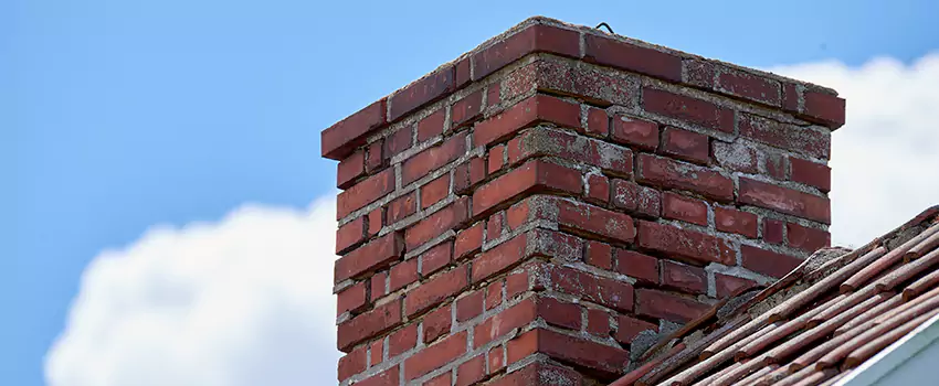 Brick Chimney Flue Installation in Shelby, NC