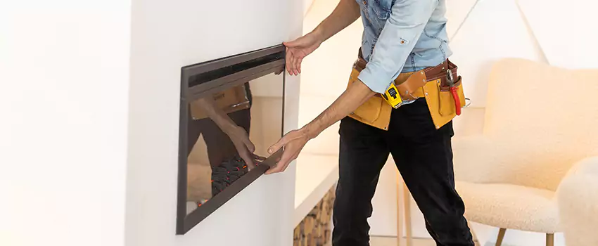 Metal Fireplace Installation in Shelby, North Carolina