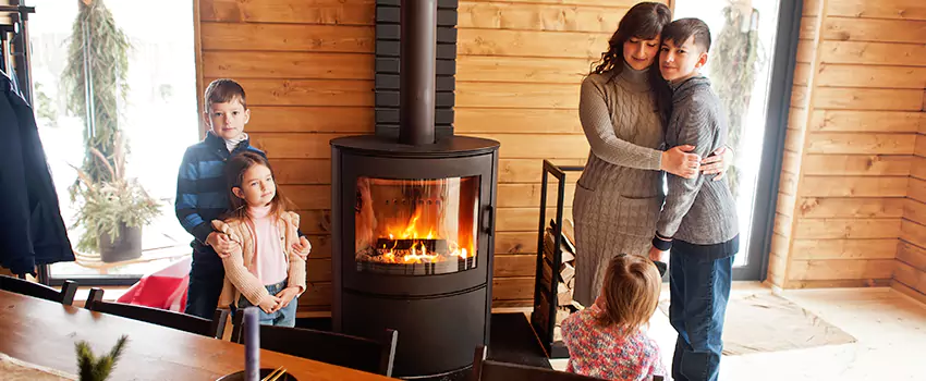 Morso Cast Iron Fireplace Insert Installation in Shelby, North Carolina