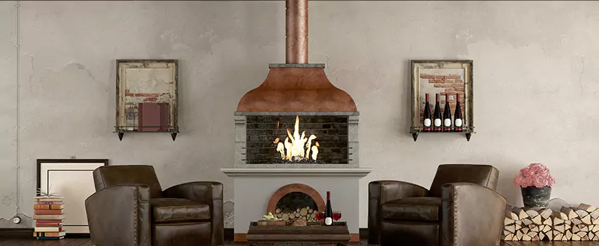 Thelin Hearth Products Providence Pellet Insert Fireplace Installation in Shelby, NC
