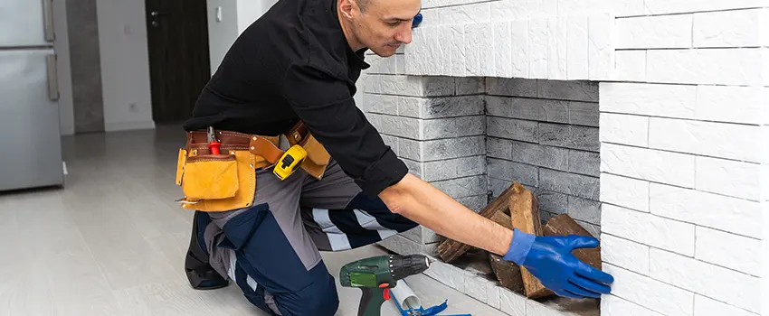 Fireplace Damaged Damper Frame Repair Services in Shelby, North Carolina